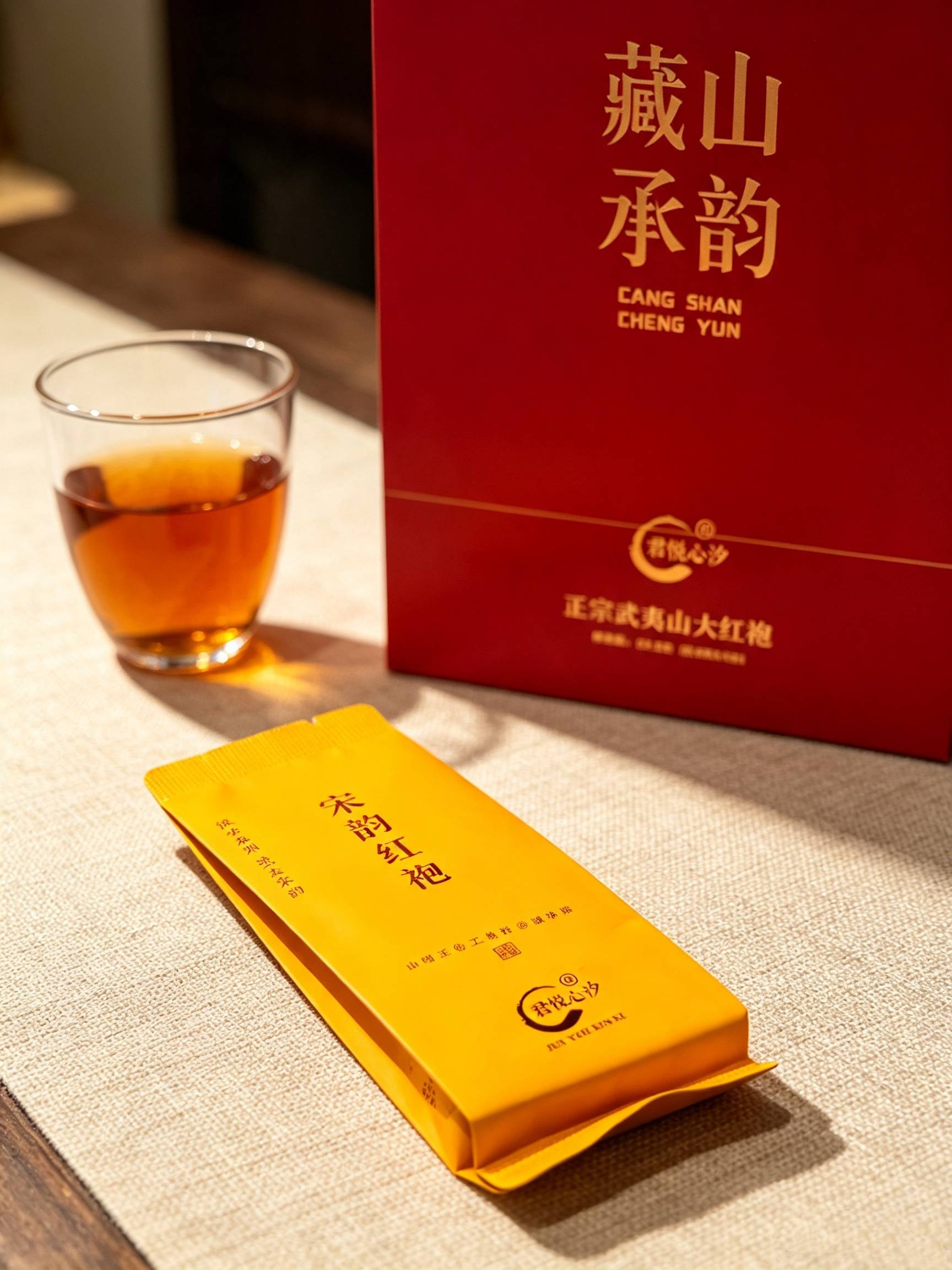 藏山承韵新品｜君悦心汐新品大红袍